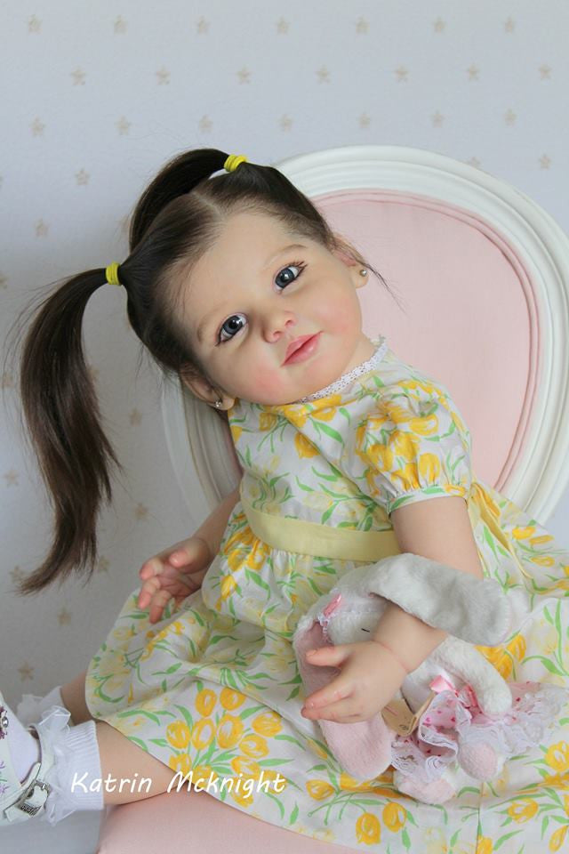 Vivien Leigh Reborn Vinyl Doll Kit by Olga Tschenskaja 27"