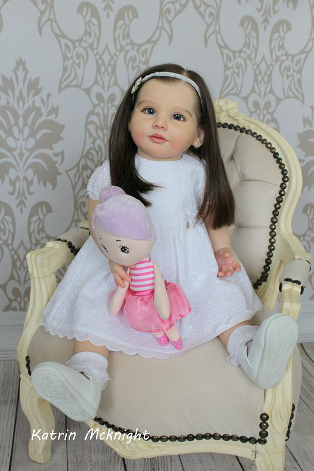 Vivien Leigh Reborn Vinyl Doll Kit by Olga Tschenskaja 27"