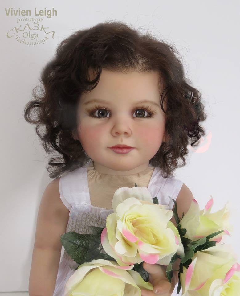 Vivien Leigh Reborn Vinyl Doll Kit by Olga Tschenskaja 27"