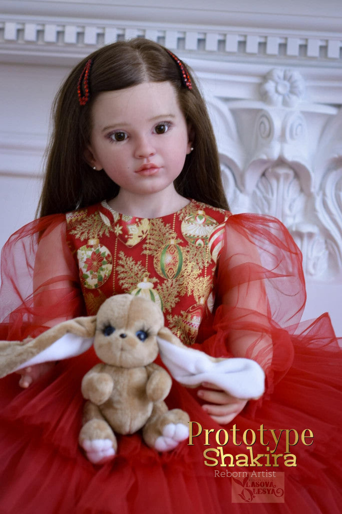 Shakirah Reborn Vinyl Toddler Doll Kit by Ping Lau 42 Inch