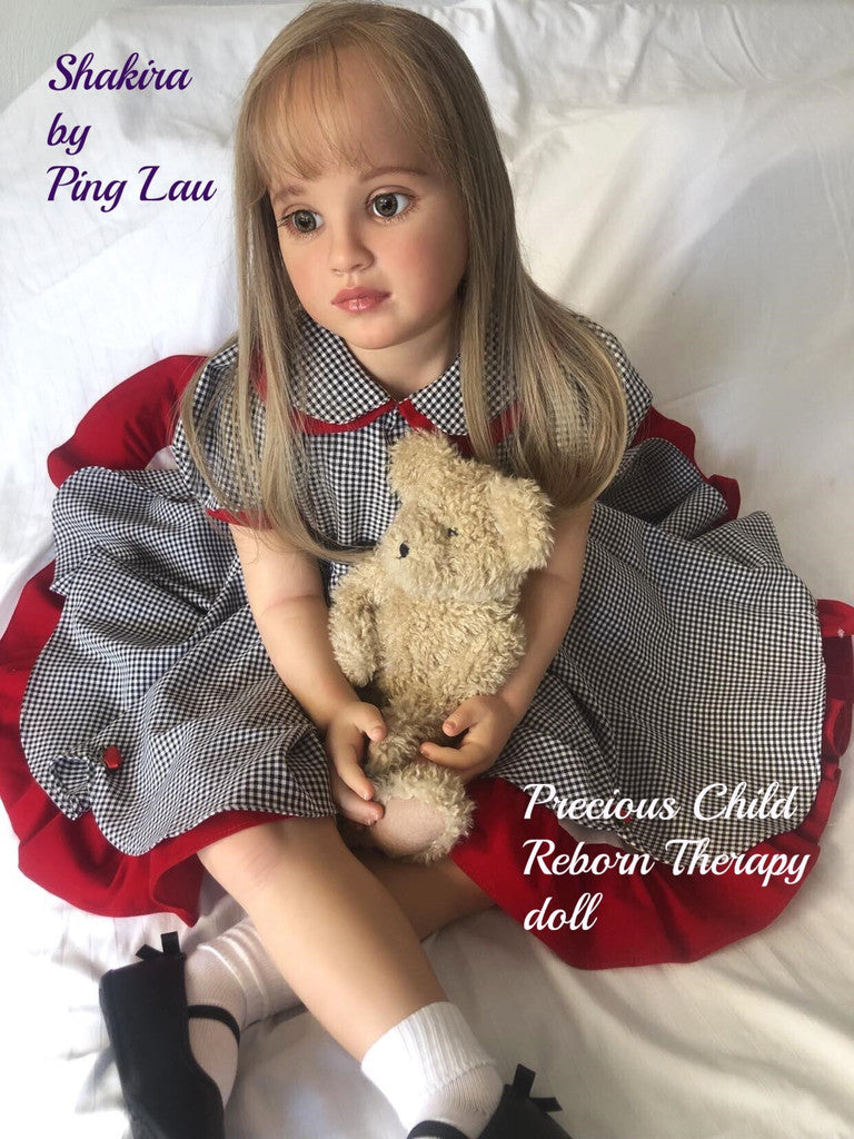 Shakirah Reborn Vinyl Toddler Doll Kit by Ping Lau 42 Inch