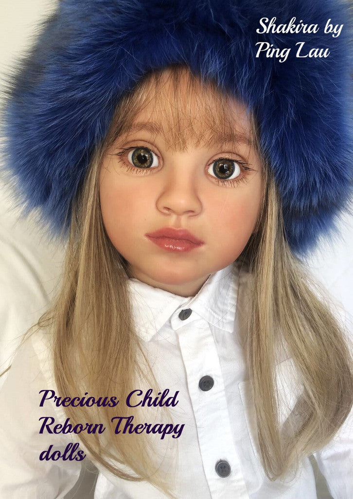 Shakirah Reborn Vinyl Toddler Doll Kit by Ping Lau 42 Inch