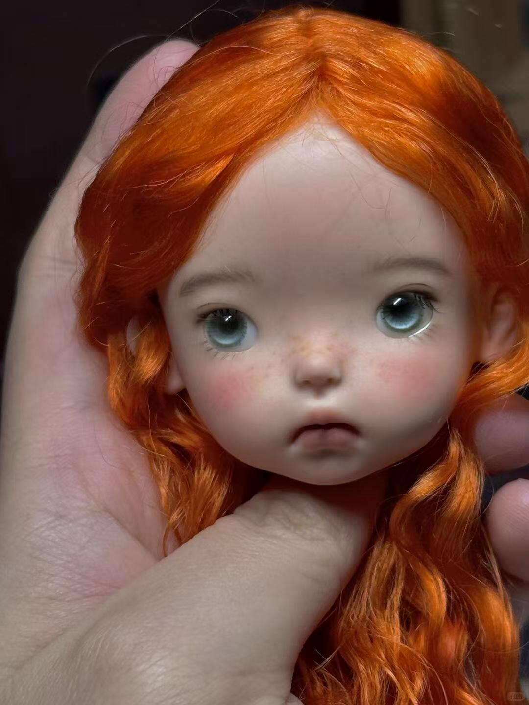 Original 1/6 BJD Doll Rain Resin Joint Bare Doll without makeup blank kit