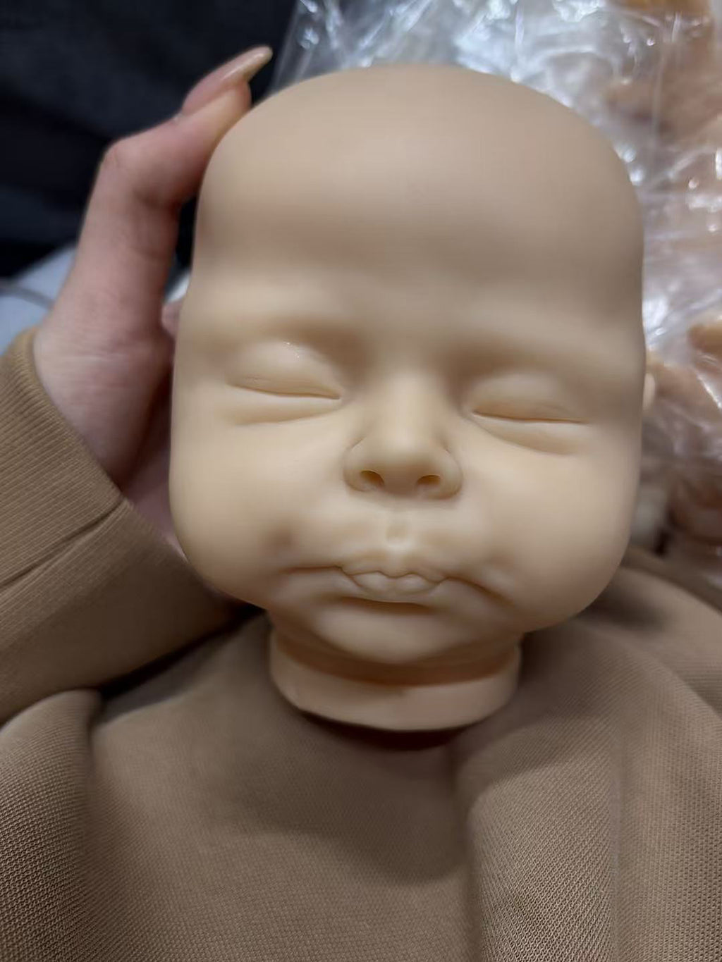 Start Shipping ！Christopher Reborn Vinyl Doll Unpainted Kit by Nikki Johnston 19-20"