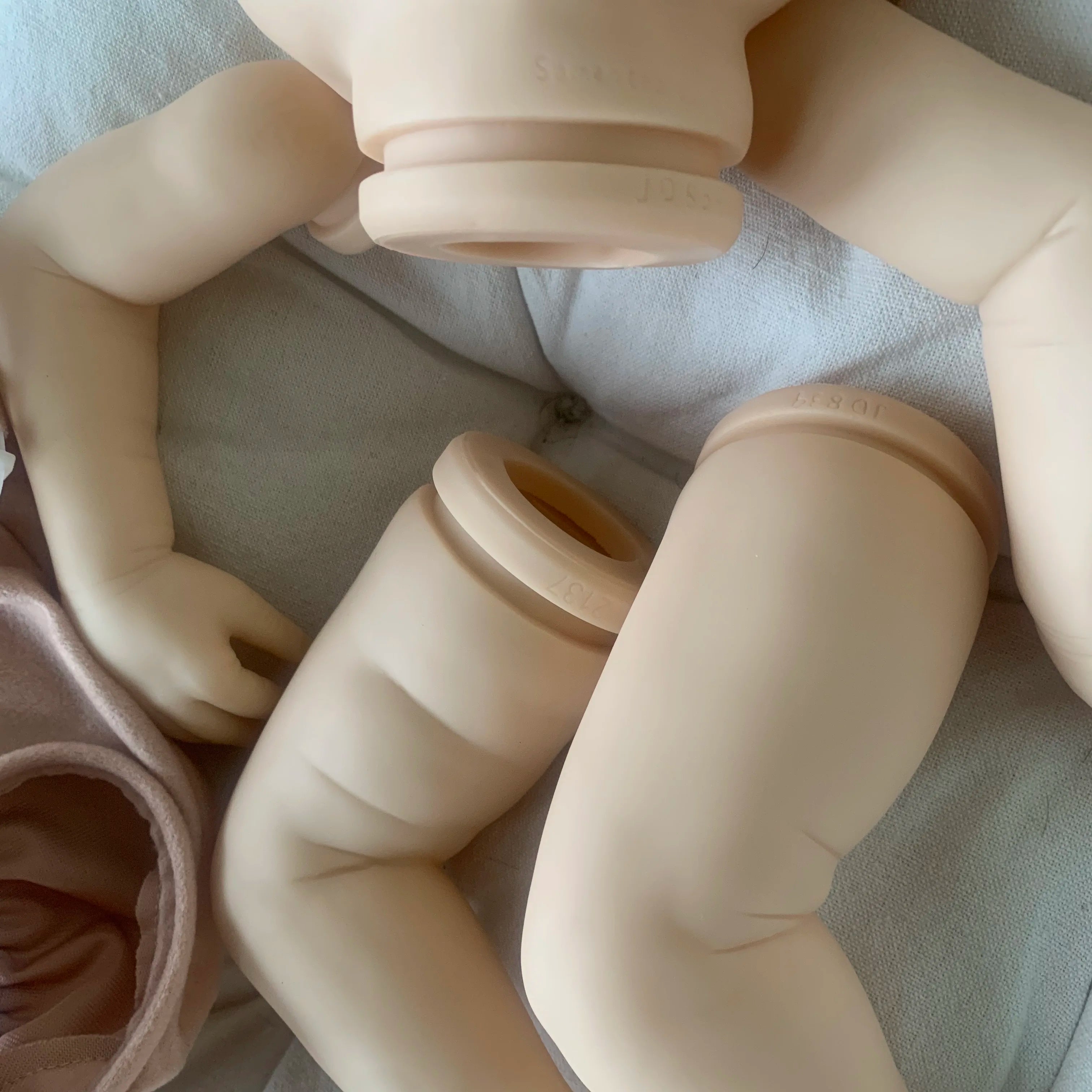 20inch Clearance Reborn Doll Kit Bellami Sleeping Baby Lifelike Soft Touch Fresh color