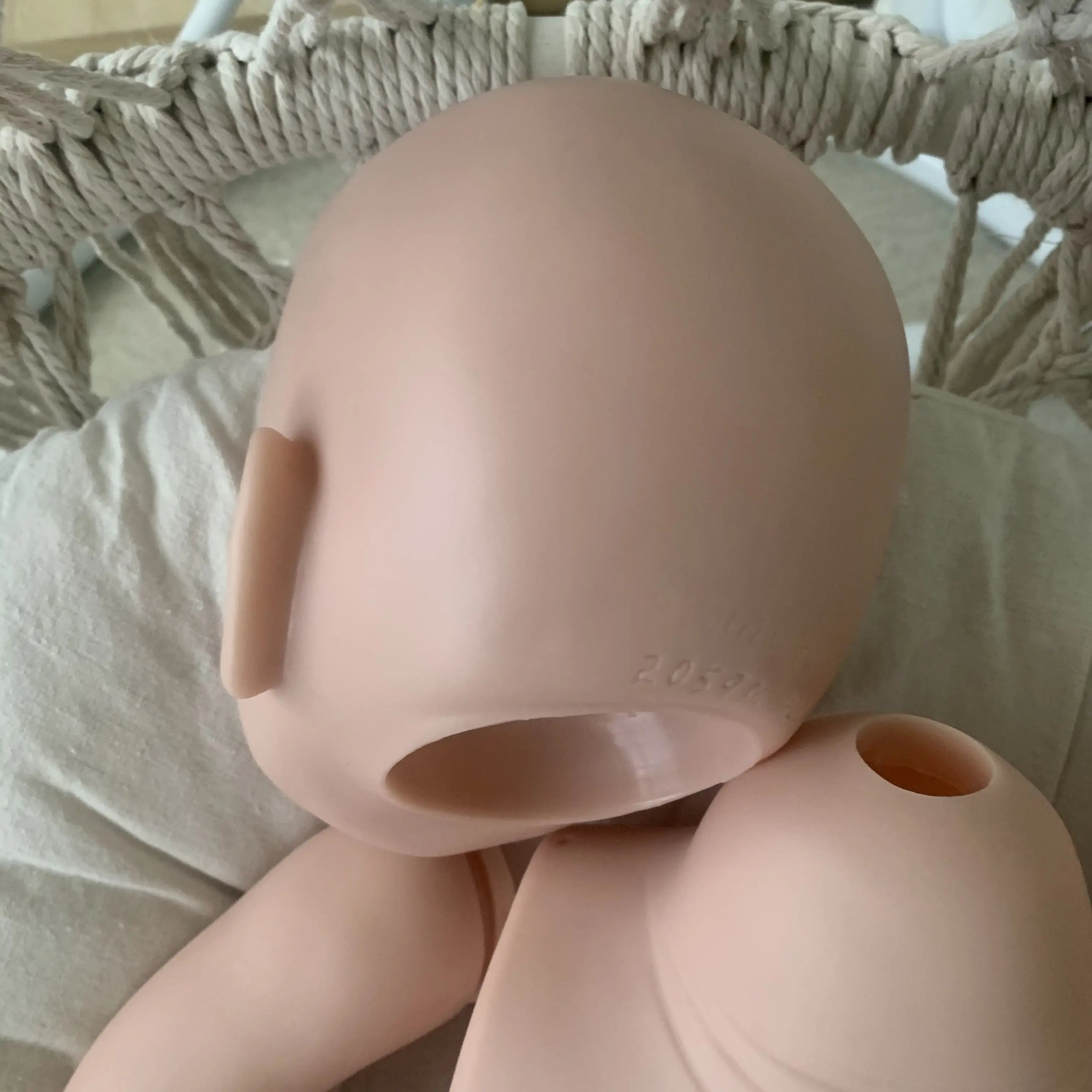 25inch Reborn ISABELLA Doll Kit Toddler Princess Girl Soft Touch Unfinished Doll Parts