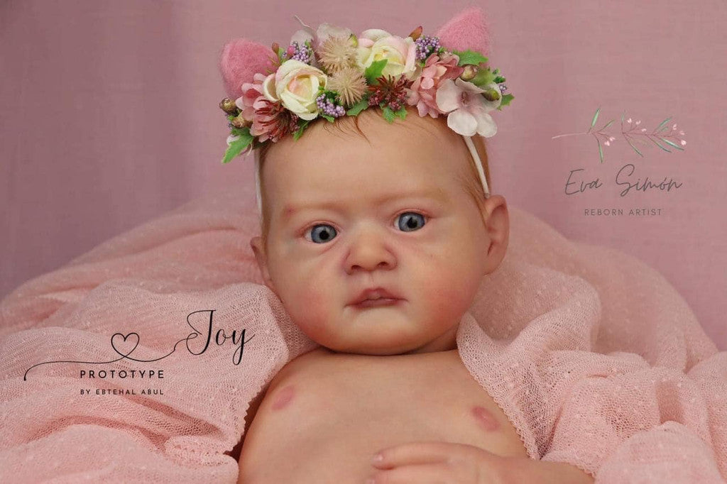 20 inch Reborn baby Joy unpainted kit with cloth body pre-order ship in 20 days