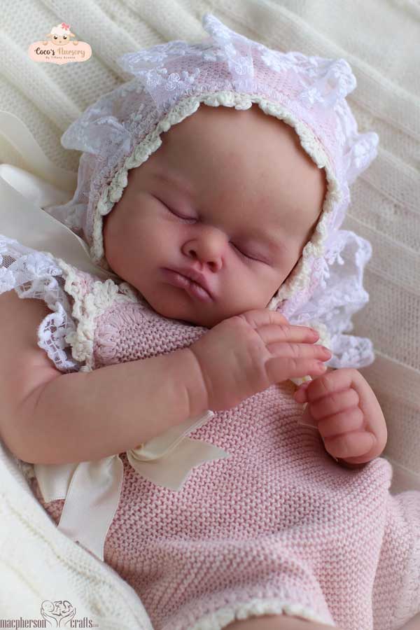 Isadora Reborn Vinyl Doll Kit by Shi Mrofka 19"Pre-Order Ship in20days Limited 100 sets