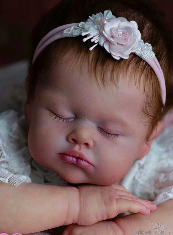 Isadora Reborn Vinyl Doll Kit by Shi Mrofka 19"Pre-Order Ship in20days Limited 100 sets