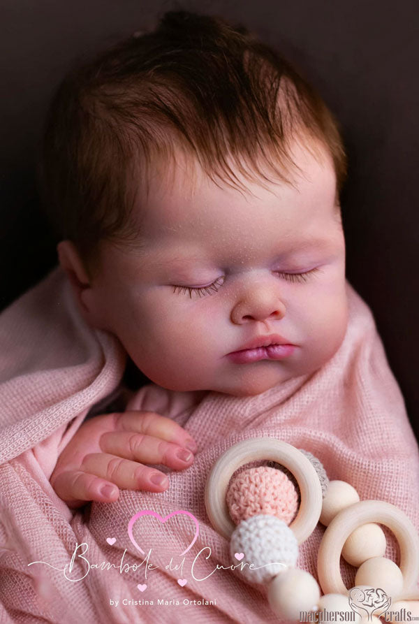 Isadora Reborn Vinyl Doll Kit by Shi Mrofka 19"Pre-Order Ship in20days Limited 100 sets