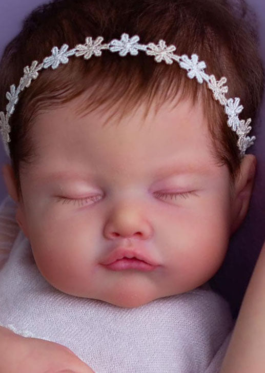 Pre-Order Ship in 30 days Angelina By Shi Mrofka 
19" UNFINISHED ReBorn Doll Kit w Full Limbs
