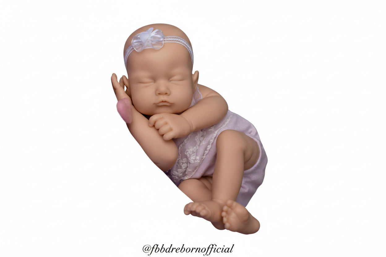 Pre-Order Ship in 30 days Angelina By Shi Mrofka 
19" UNFINISHED ReBorn Doll Kit w Full Limbs