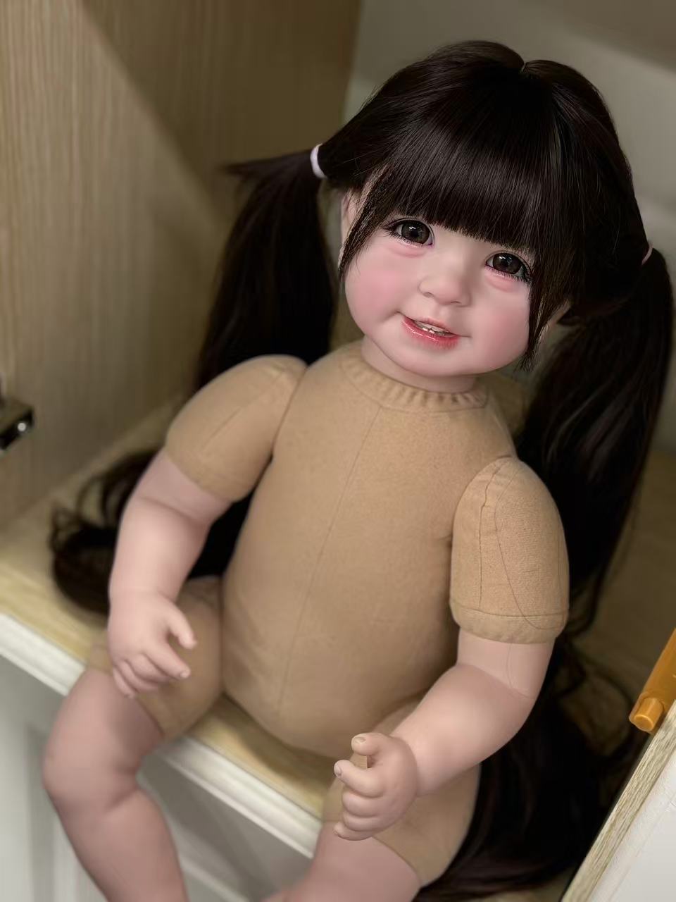 Custom 55cm Artist Painted Thai Doll With Wig Painted Kit