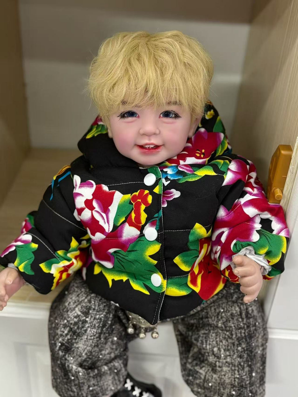 Custom 55cm Artist Painted Thai Doll With Wig Already Finished Doll with cute dress