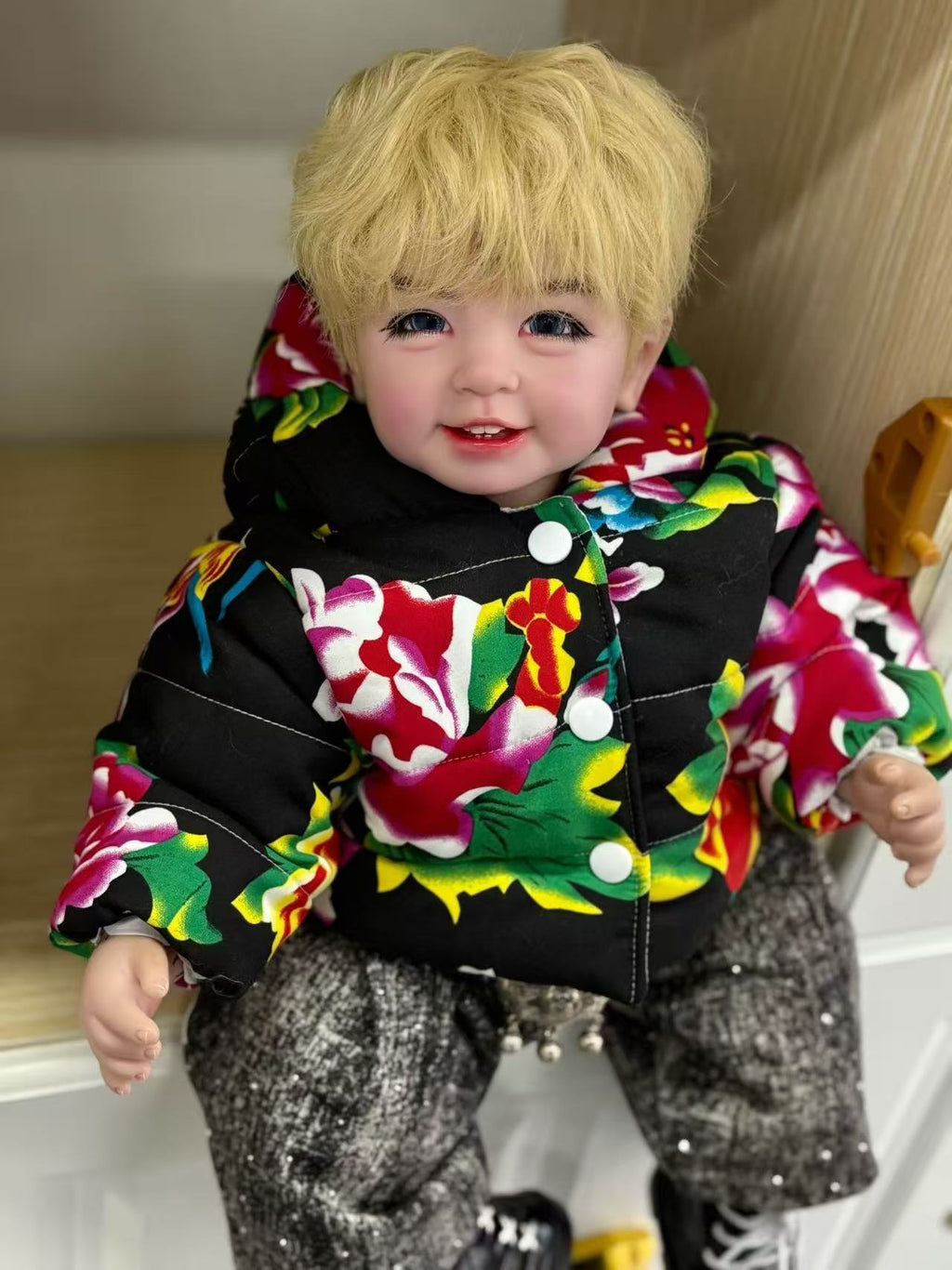 Custom 55cm Artist Painted Thai Doll With Wig Already Finished Doll with cute dress