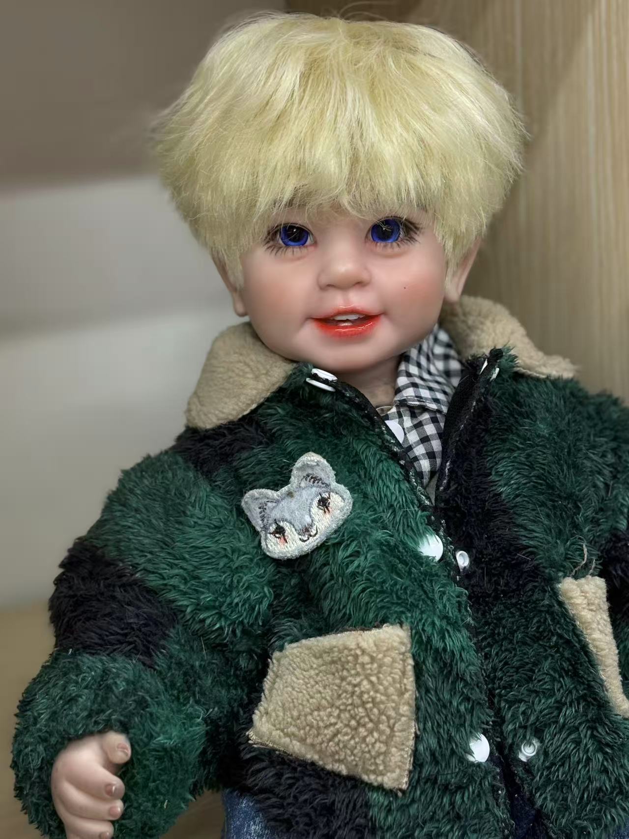 Custom 55cm Artist Painted Thai Doll With Wig Already Finished Doll with cute dress