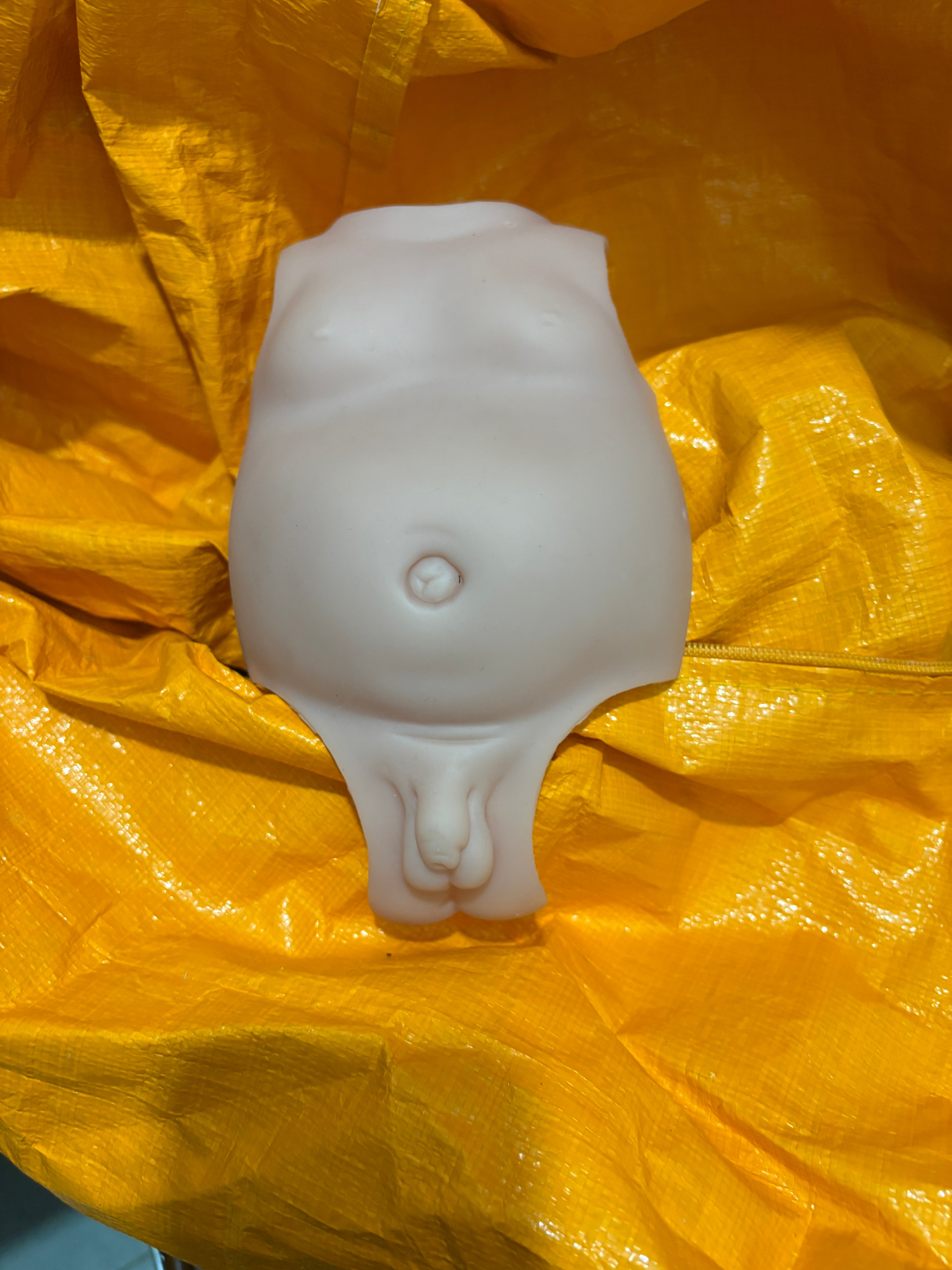 New Arrival Limited Stock 17-18inch Reborn Baby Boy Belly Unpainted DIY Part Doll Accessories