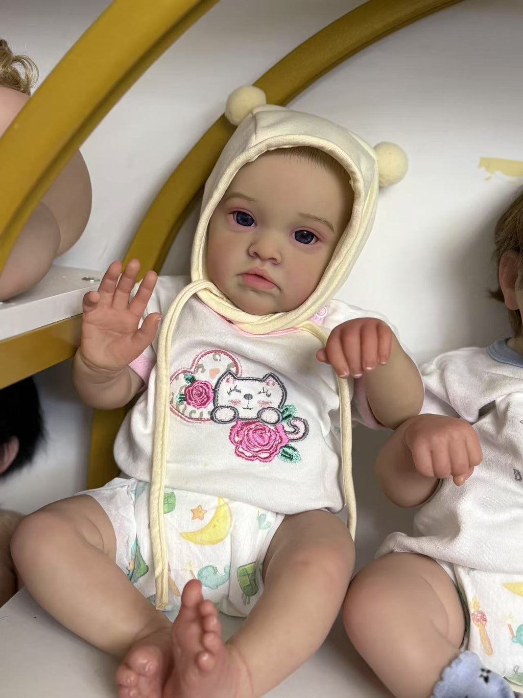 In Stock Clearance 49cm Reborn Baby Chantal Already Finished Doll Ship In 24 hours