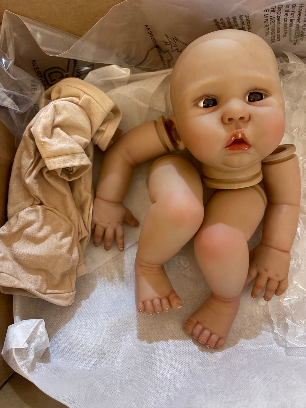 in stock Clearance 21inch Reborn Baby Army Genesis Painted With Cloth body Artist Work