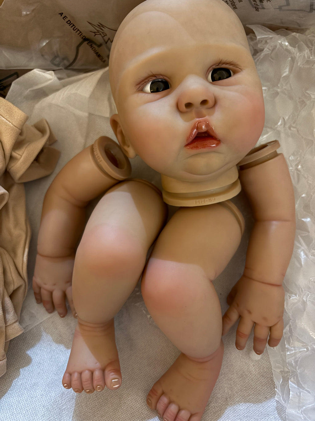 in stock Clearance 21inch Reborn Baby Army Genesis Painted With Cloth body Artist Work