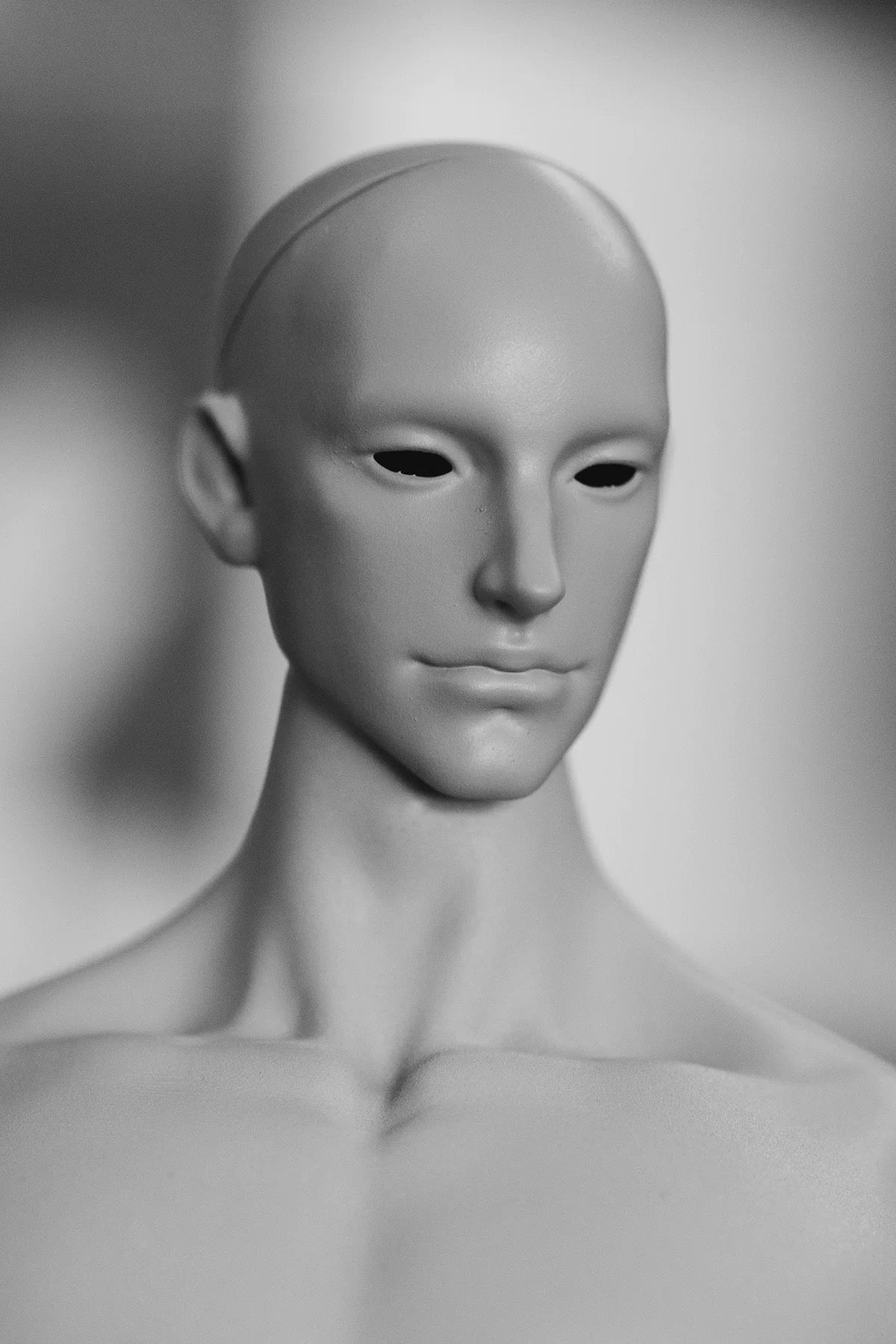 Custom Made 1/6 Scale 31cm Muscular Male BJD Doll Body - 3# Strong Uncle Style Resin Doll Body with Head Sculpt, Multiple Skin Tones for Custom Art Doll & Collectors