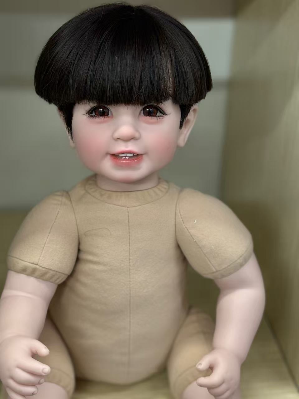 Custom 55cm Artist Painted Thai Doll With Wig Already Finished Doll with cute dress