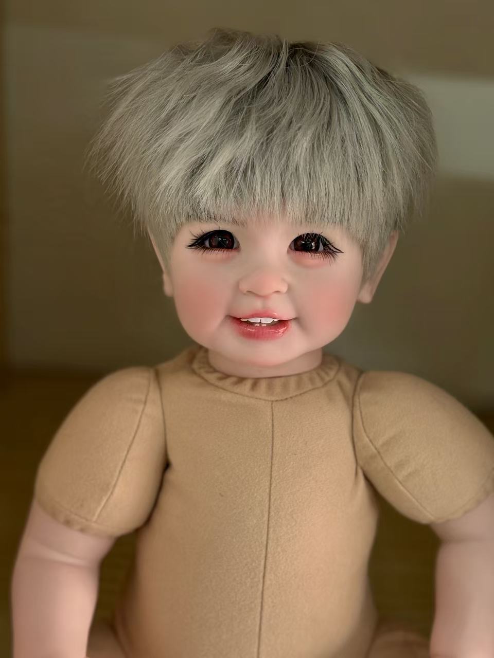 Custom 55cm Artist Painted Thai Doll With Wig Already Finished Doll with cute dress