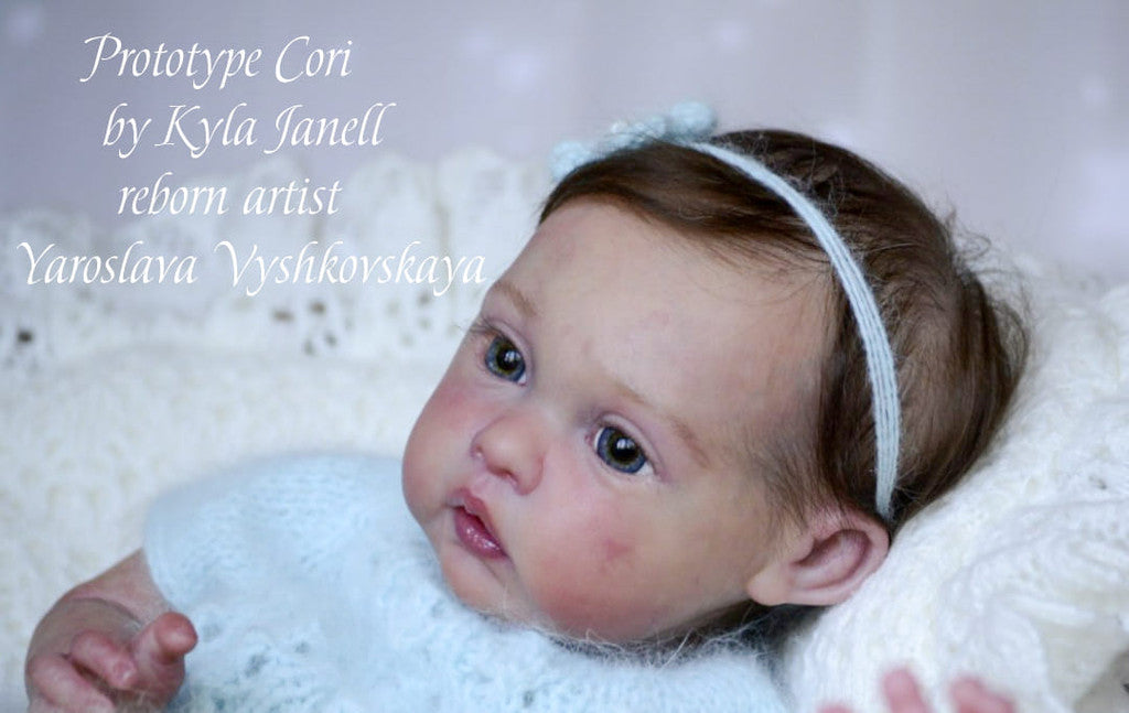 Limited Edition
Cori Reborn Vinyl Doll Kit by Kyla Janell