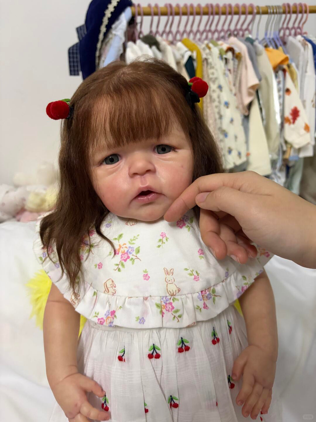 Sandie Reborn Baby Doll | 25 Inch Handmade Realistic Toddler | Custom 7-14 Day Production