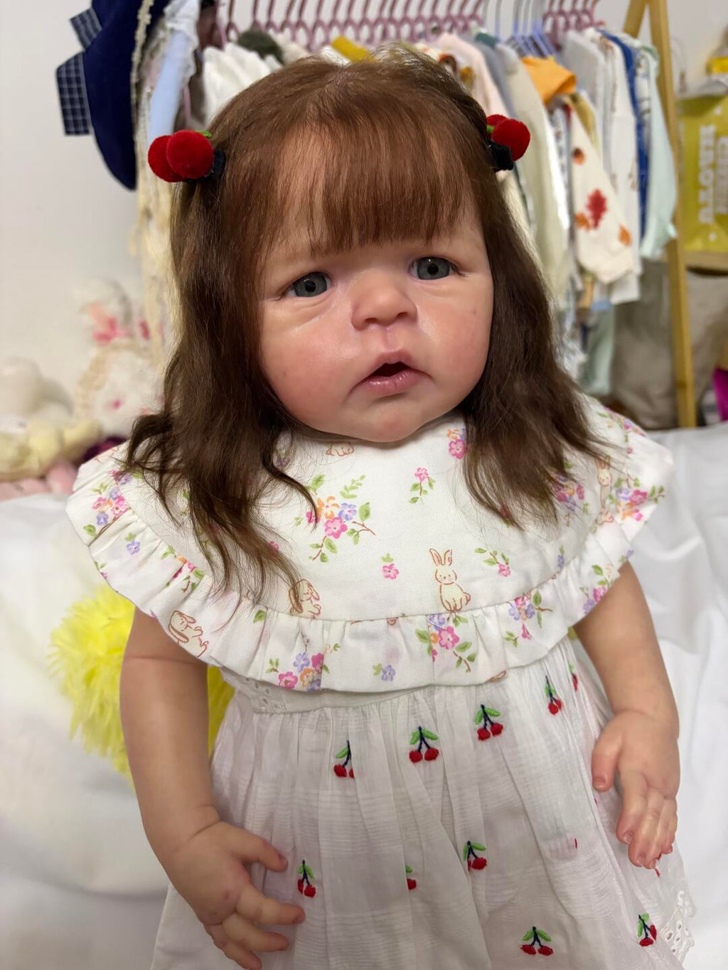 Sandie Reborn Baby Doll | 25 Inch Handmade Realistic Toddler | Custom 7-14 Day Production