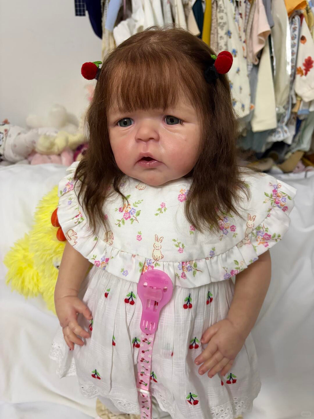 Sandie Reborn Baby Doll | 25 Inch Handmade Realistic Toddler | Custom 7-14 Day Production