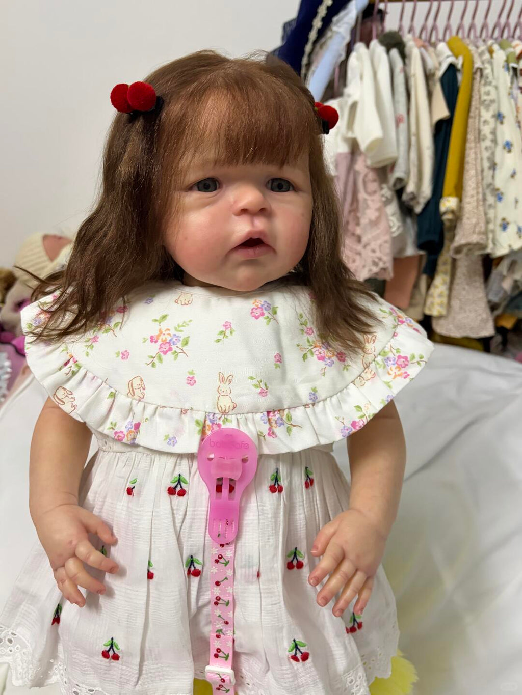 Sandie Reborn Baby Doll | 25 Inch Handmade Realistic Toddler | Custom 7-14 Day Production