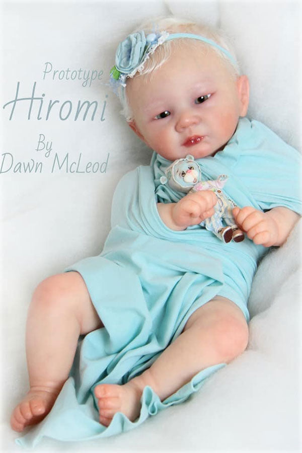 Hiromi By Dawn McLeod Unpainted Kit with cloth body