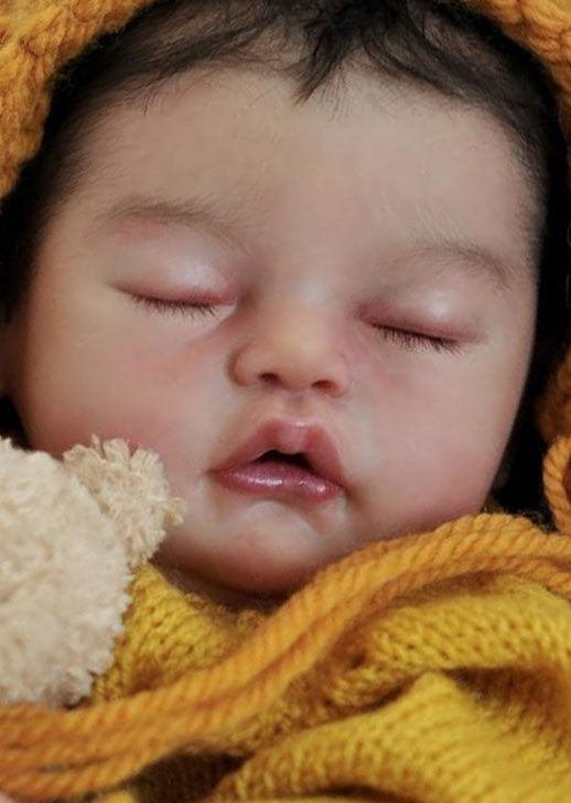 Vivia By Melody Hess 19inch Reborn Baby Unpainted Kit with cloth body Ship in 15days Pre-order