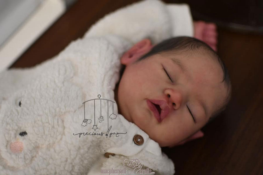 Vivia By Melody Hess 19inch Reborn Baby Unpainted Kit with cloth body Ship in 15days Pre-order