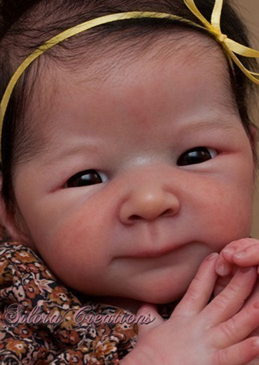 Xia By Adrie Stoete 17inch Reborn Baby unpainted Kit with cloth body pre-order ship in 15 days