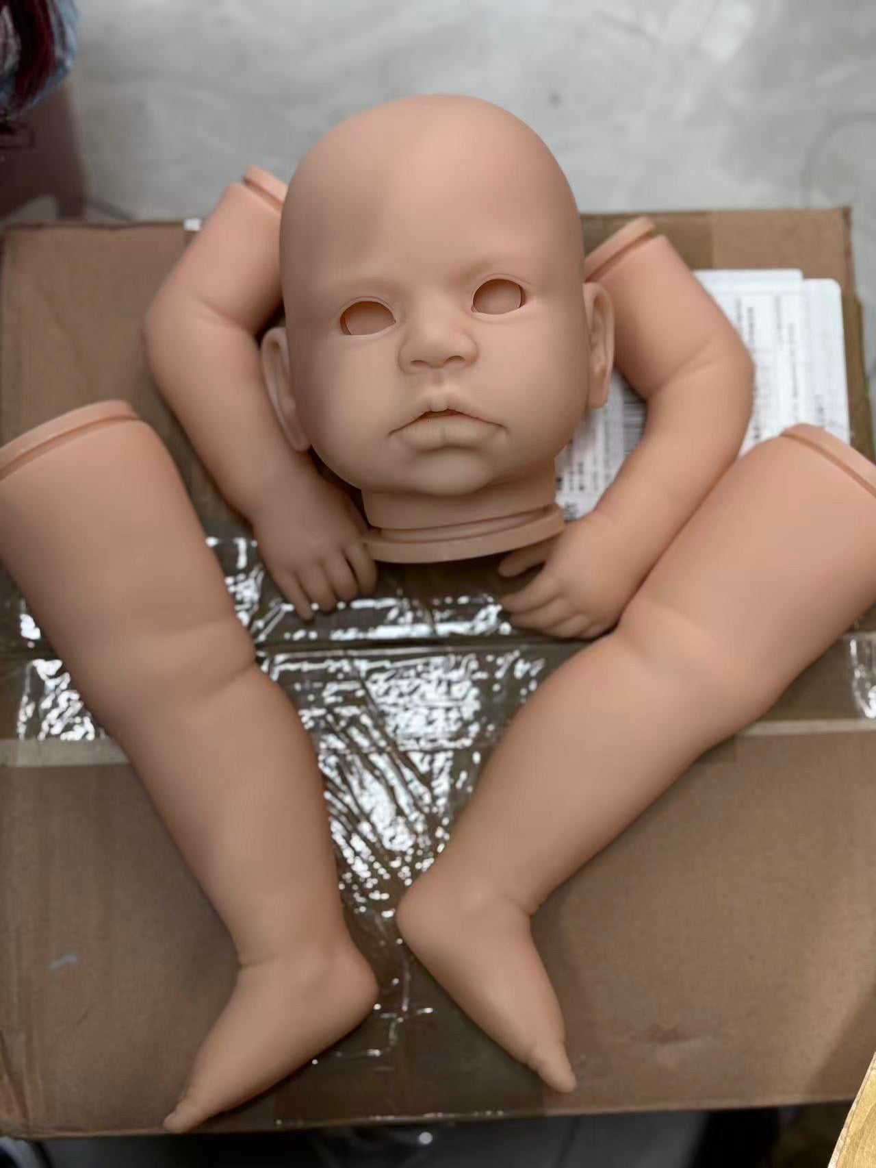 Inara By Regina Swialkowski 26inch Reborn Baby Unpainted Kit with cloth body pre-order ship in 15 days
