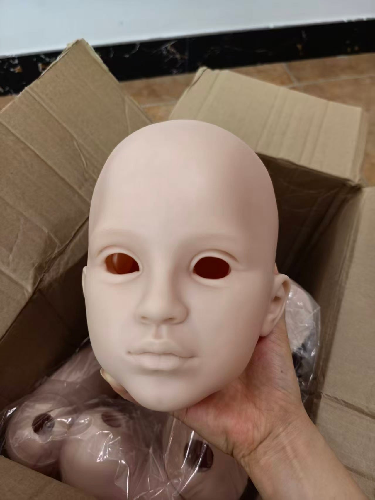 Shakirah Reborn Vinyl Toddler Doll Kit by Ping Lau 42 Inch