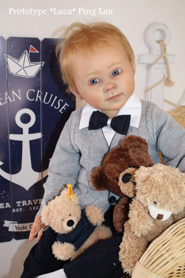Luca Reborn Vinyl Toddler Doll Kit by Ping Lau 30"