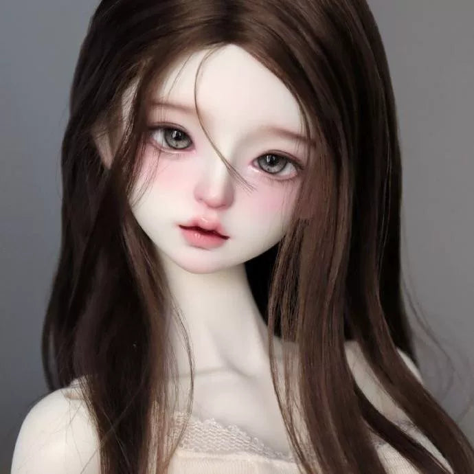 Custom 1/4 BJD Doll | Handmade Ball-Jointed Art Doll with Customizable Faceup & Wig | Collectible Resin Doll