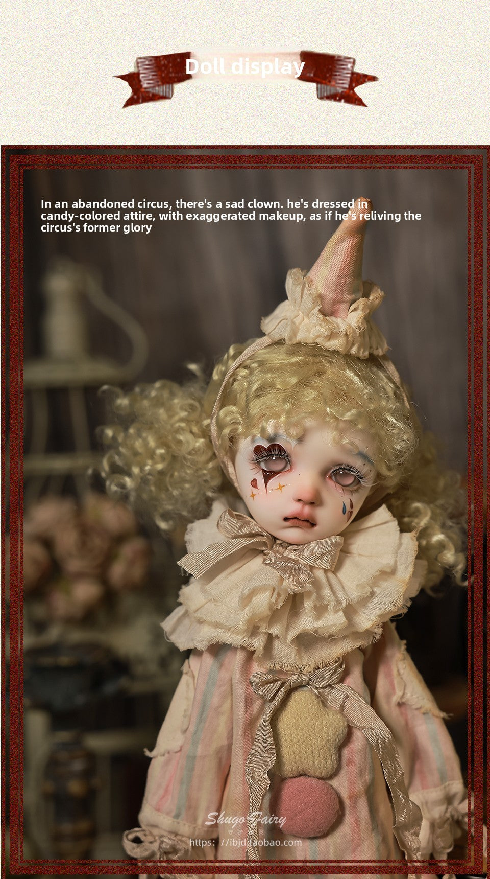 Shugafairy 1/6 BJD Doll Dorina / Doria | Circus Princess SD Articulated Resin Doll