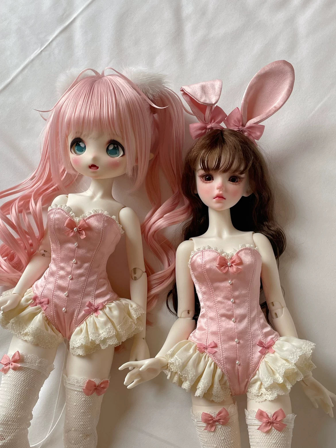 BJD 1/4 Xiongmei Bunny Bodysuit - Customizable Doll Clothing for MDD, MSD, Xiongmei Dolls