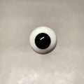 Realistic BJD Glass Eyes | Black Pearl with Stem 8mm-20mm for Dolls