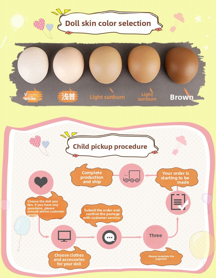 Boneca BJD Coelho Piposdoll Rooney 1/8 Vesta - Boneca de Juntas Esféricas Artesanal Feita à Mão com Frete DHL Grátis Personalizado