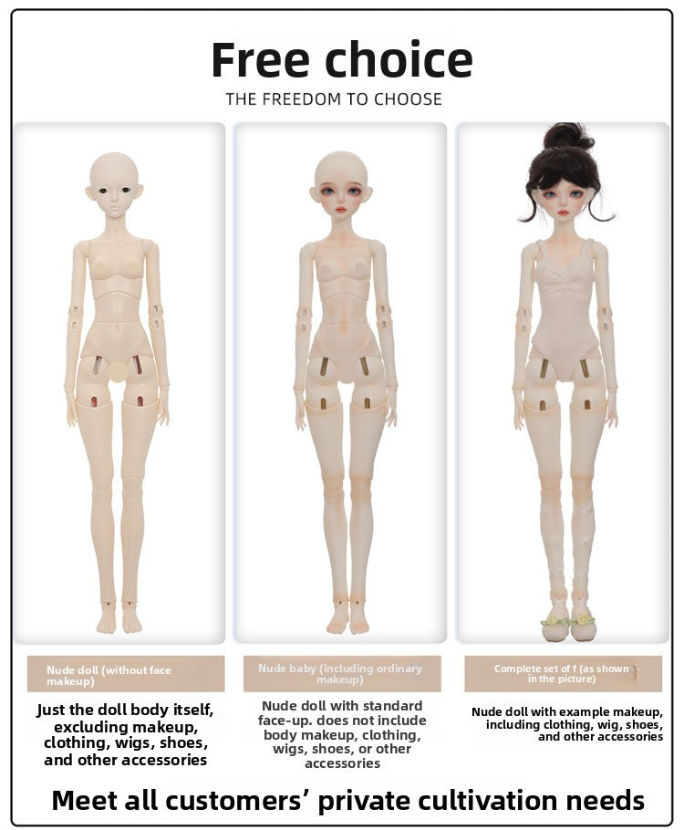 1/4 BJD Doll Celia - Ballet Gem Makeup & Ball-Jointed Doll Full Set