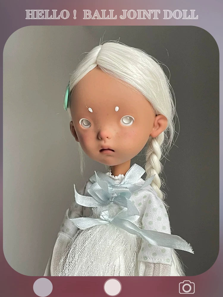 Vesta 1/6 Scale BJD Doll - Handcrafted Resin Art Doll with Customizable Makeup