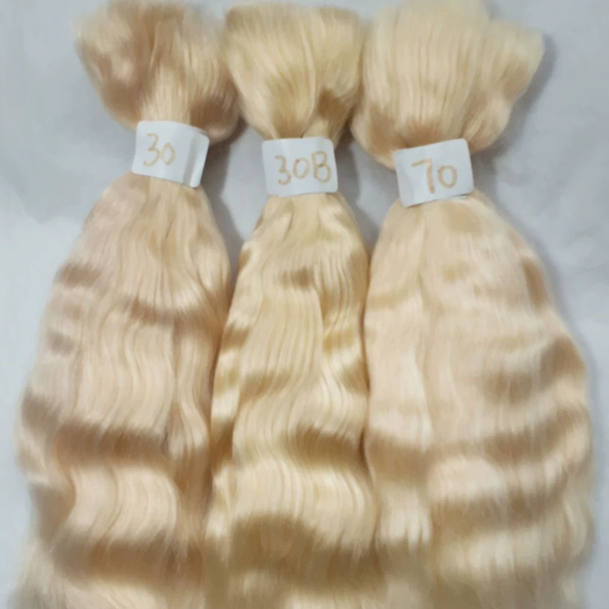 Premium Combed Mohair for BJD Dolls | Golden Series - Fluffy, Soft & Tangle-Resistant (15cm/20cm/25cm)