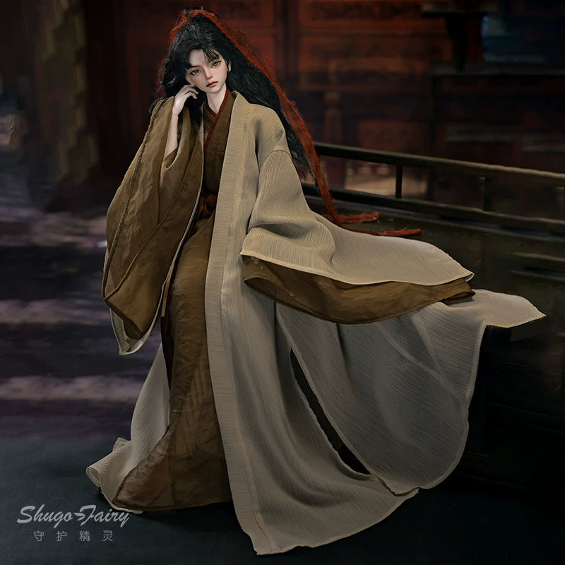 Original Genuine 1/4 BJD Doll A Ye - Ancient Chinese Martial Arts Style, Fully Articulated Resin Collectible Figure