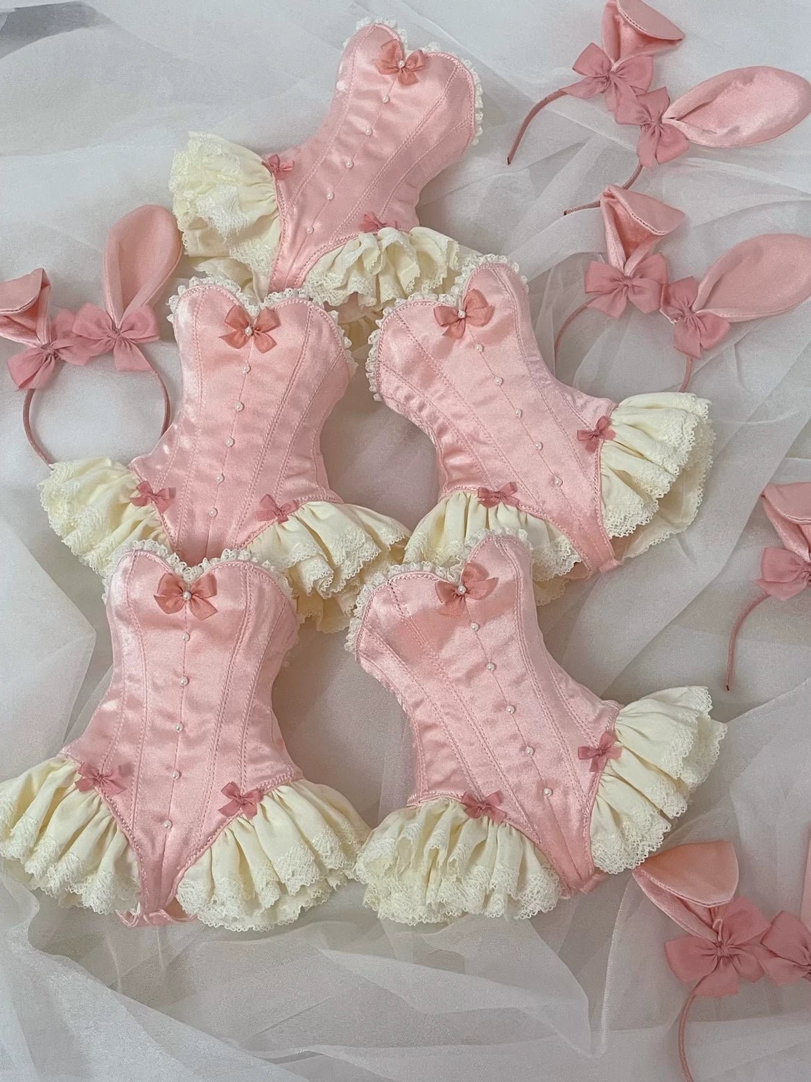 BJD 1/4 Xiongmei Bunny Bodysuit - Customizable Doll Clothing for MDD, MSD, Xiongmei Dolls