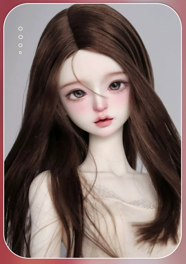 Custom 1/4 BJD Doll | Handmade Ball-Jointed Art Doll with Customizable Faceup & Wig | Collectible Resin Doll